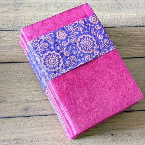 Eco friendly Lokta paper pocket notebook