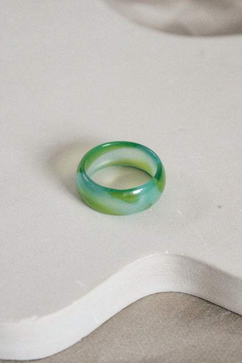 'Justine' Agaat Ring (US 10.5, 20.2mm)