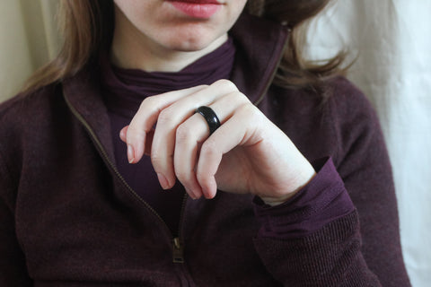 'Charlotte' Agaat Ring (US 8.5, 18.6mm)