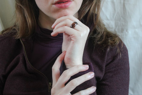 'Evalie' Agaat Ring (US 7, 17.3mm)