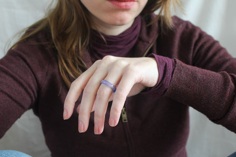 'Femke' Agaat Ring (US 8, 18.2mm)