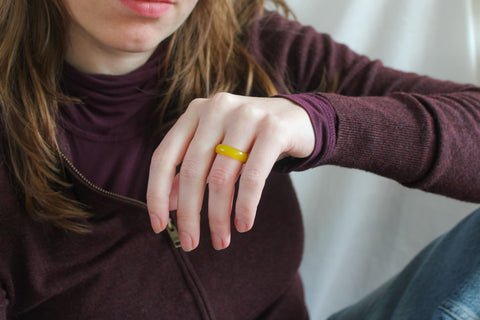 'Gioia' Agaat Ring (US 6.5, 16.9mm)