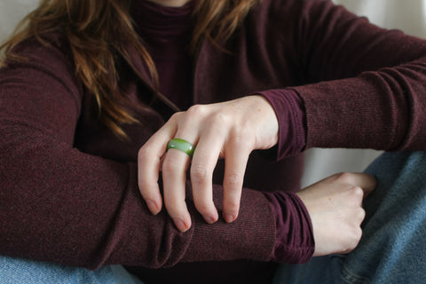 'Justine' Agaat Ring (US 10.5, 20.2mm)