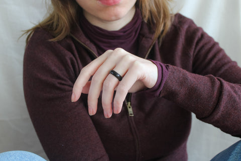 'Kaya' Agaat Ring (US 5, 15.6mm)
