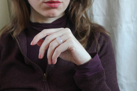 'Tara' Agaat Ring (US 6.5, 16.9mm)