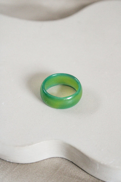 'Mica' Agaat Ring (US 10.5, 20.2mm)