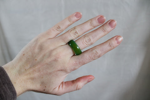 'Mica' Agaat Ring (US 10.5, 20.2mm)