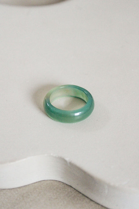 'Mila' Agaat Ring (US 6, 16.5mm)