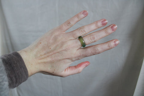 'Mila' Agaat Ring (US 6, 16.5mm)