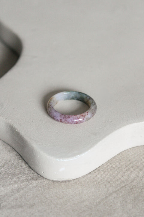 'Georgia' Agaat Ring (US 8, 18.1mm)