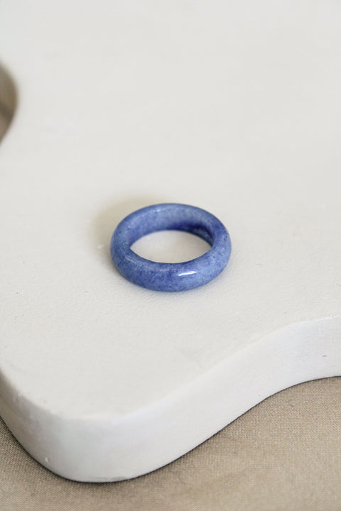 'Manoe' Jade Ring (US 5, 15.7mm)