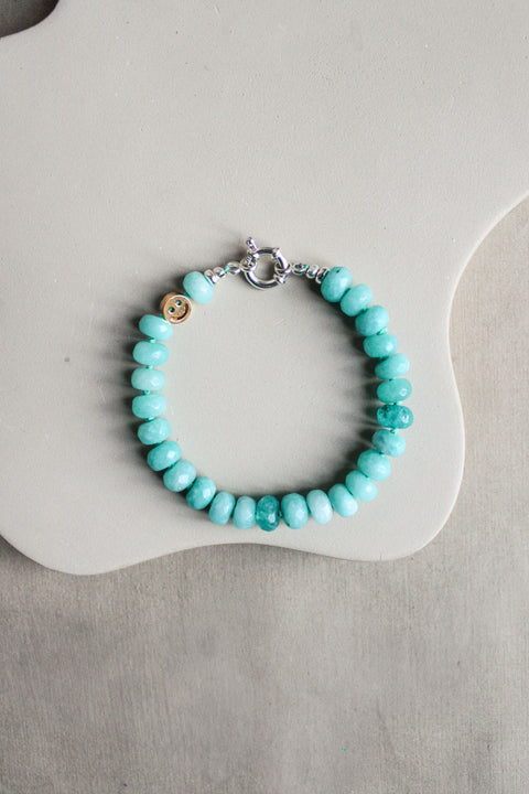 'Claire' Amazoniet Armband