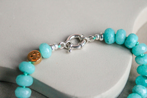 'Claire' Amazoniet Armband