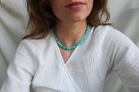 'Claire' Amazoniet Ketting