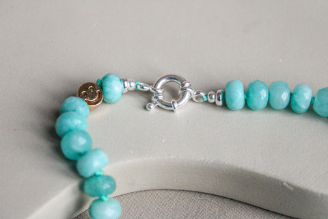 'Claire' Amazoniet Ketting