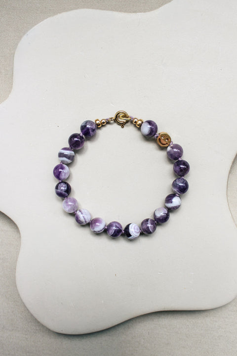 Amethist armband 'Emma'