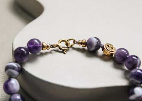 Amethist armband 'Emma'