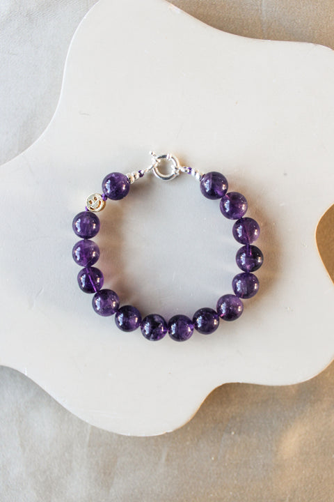 'Julie' Amethist Armband
