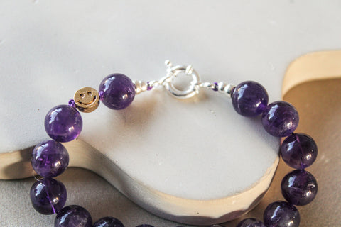 'Julie' Amethist Armband
