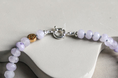 'Claire' Heldere Amethist Ketting