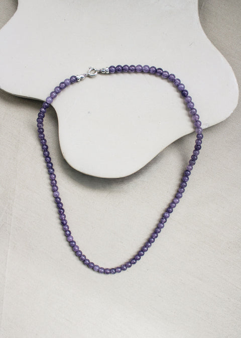 Anhydriet ketting 'Flore'