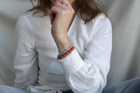 'Julie' Carneool Armband