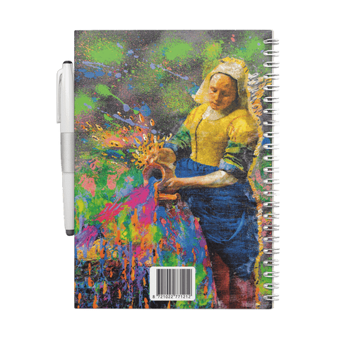 artistic collection notebook punk milkmaid A5 back cover