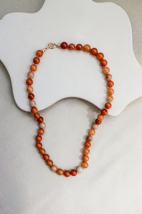 Aventurijn ketting 'Stella'