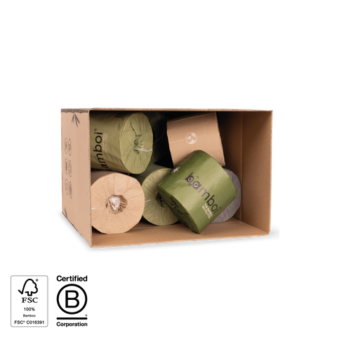 100% Bamboo Toilet Paper