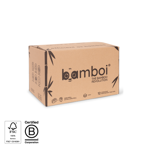 100% Bamboo Toilet Paper