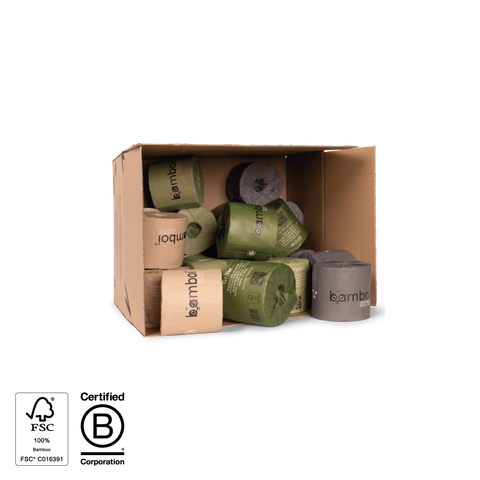 100% Bamboo Toilet Paper