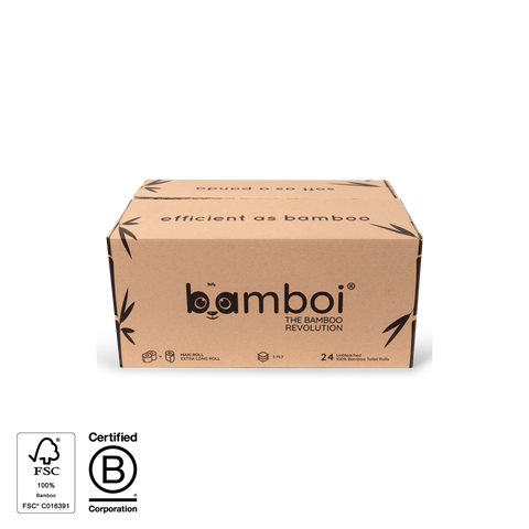 100% Bamboo Toilet Paper