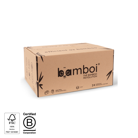 100% Bamboo Toilet Paper