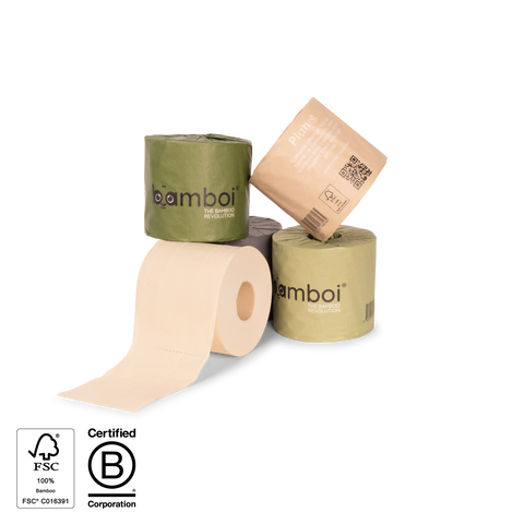 100% Bamboe Toiletpapier