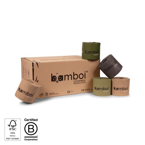 100% Bamboo Toilet Paper