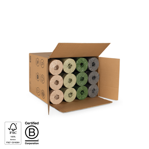 100% Bamboe Toiletpapier