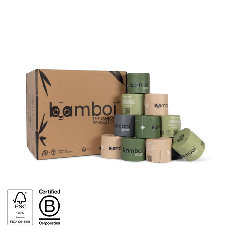 100% Bamboe Toiletpapier