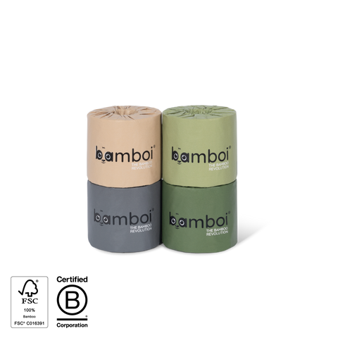 100% Bamboo Toilet Paper