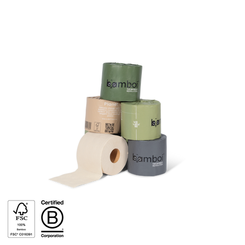 100% Bamboo Toilet Paper