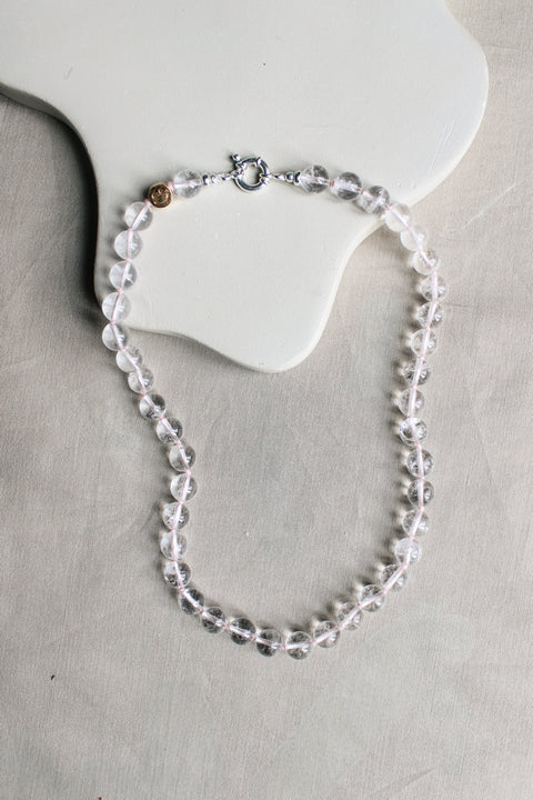 'Pippa' Bergkristal Ketting