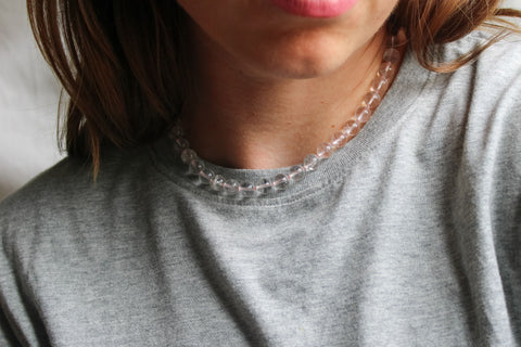 'Pippa' Bergkristal Ketting