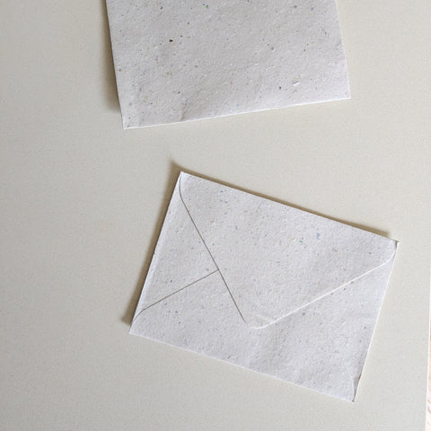 Handmade Recycled Paper Greeting Cards – Pack of 5