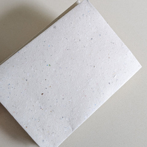 Handmade Recycled Paper Greeting Cards – Pack of 5