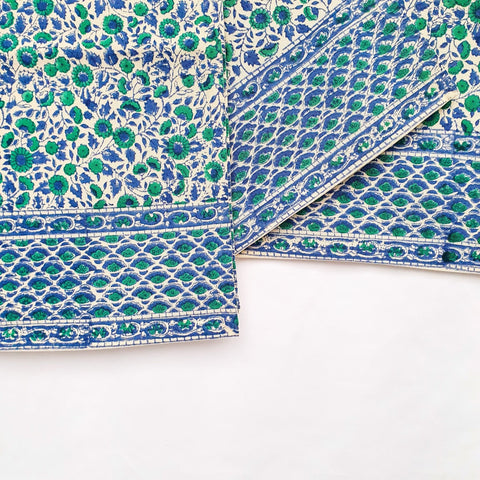 Block - printed organic cotton placemats (set of 2) - Shakti.ism | शक्तिवाद