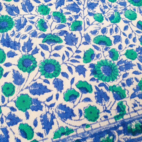 Block - printed organic cotton placemats (set of 2) - Shakti.ism | शक्तिवाद