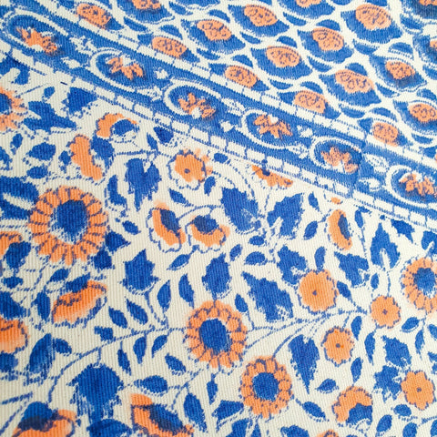 Block - printed organic cotton placemats (set of 2) - Shakti.ism | शक्तिवाद