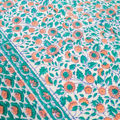 Block - printed organic cotton placemats (set of 2) - Shakti.ism | शक्तिवाद