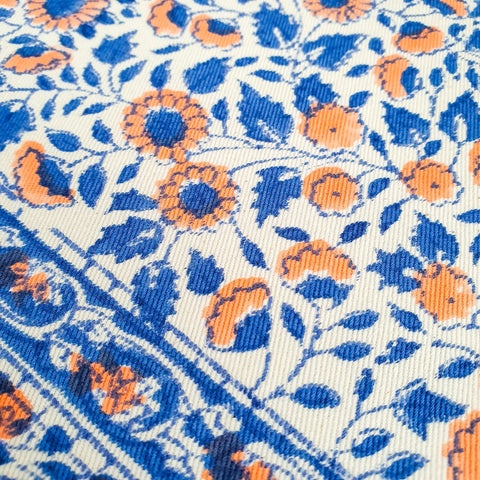 Block - printed organic cotton placemats (set of 2) - Shakti.ism | शक्तिवाद