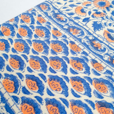 Block - printed organic cotton placemats (set of 2) - Shakti.ism | शक्तिवाद