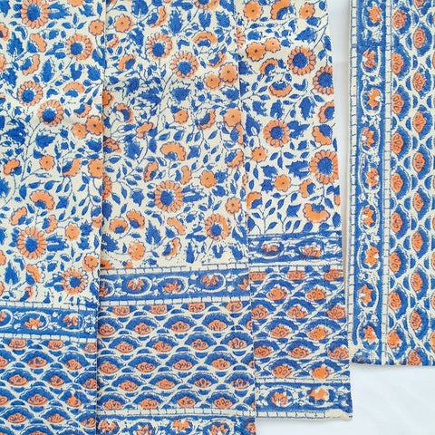 Block - printed organic cotton placemats (set of 2) - Shakti.ism | शक्तिवाद
